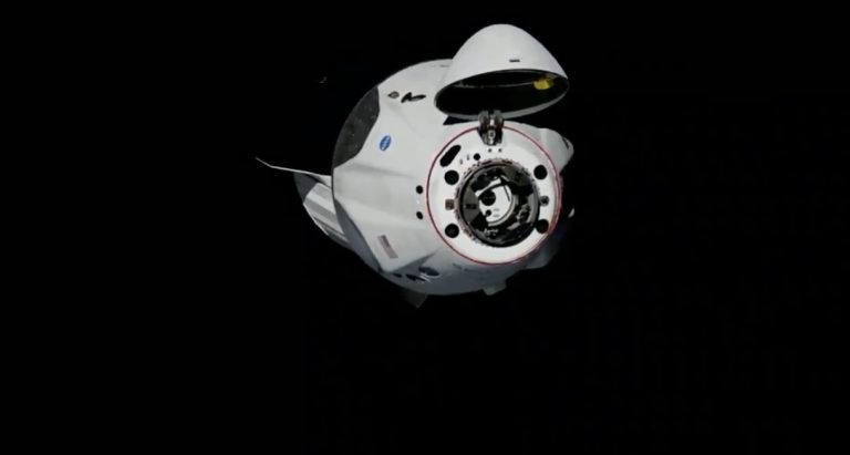 Milestone Moment: SpaceX Launches First Crewed Spacecraft to the International Space Station Milestone Moment: SpaceX Launches First Crewed Spacecraft to the International Space Station