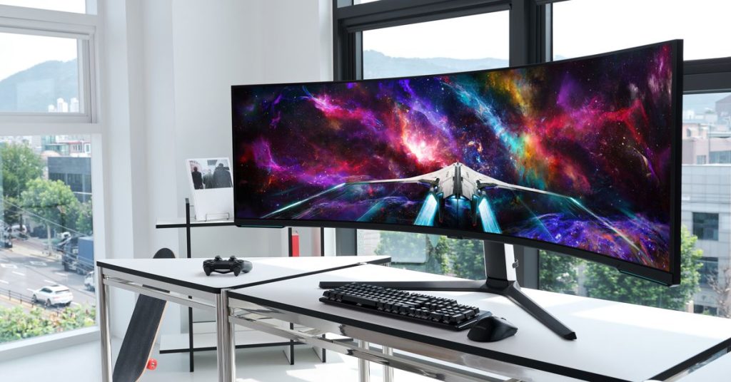 Price and Release Date Announced for Samsung's 57-inch 'Dual UHD' Gaming Monitor 1 price and release date announced for samsungs 57 inch dual uhd gaming monitor