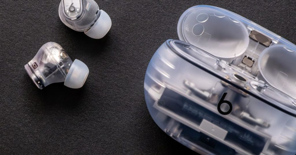 take 40 off apples beats studio buds plus in all colors including the clear ones