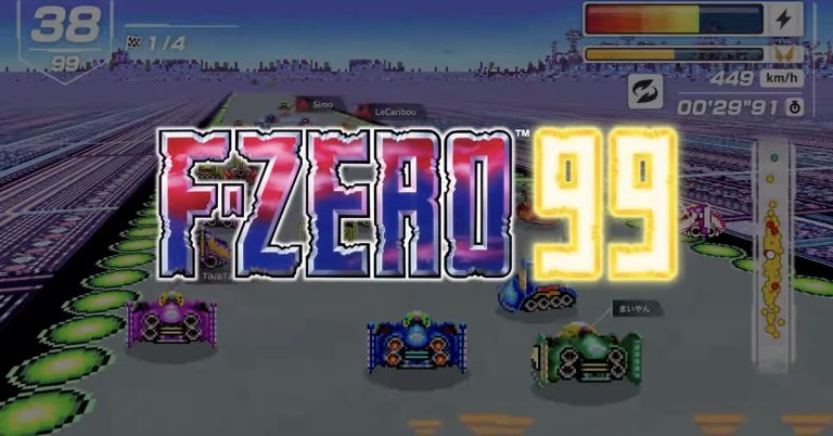 The Iconic Racing Game, F-Zero, Makes a Comeback on the Switch with F-Zero 99