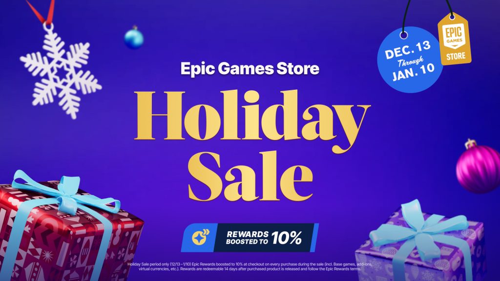 Epics 2023 Holiday Sale Get 17 Free Games Now