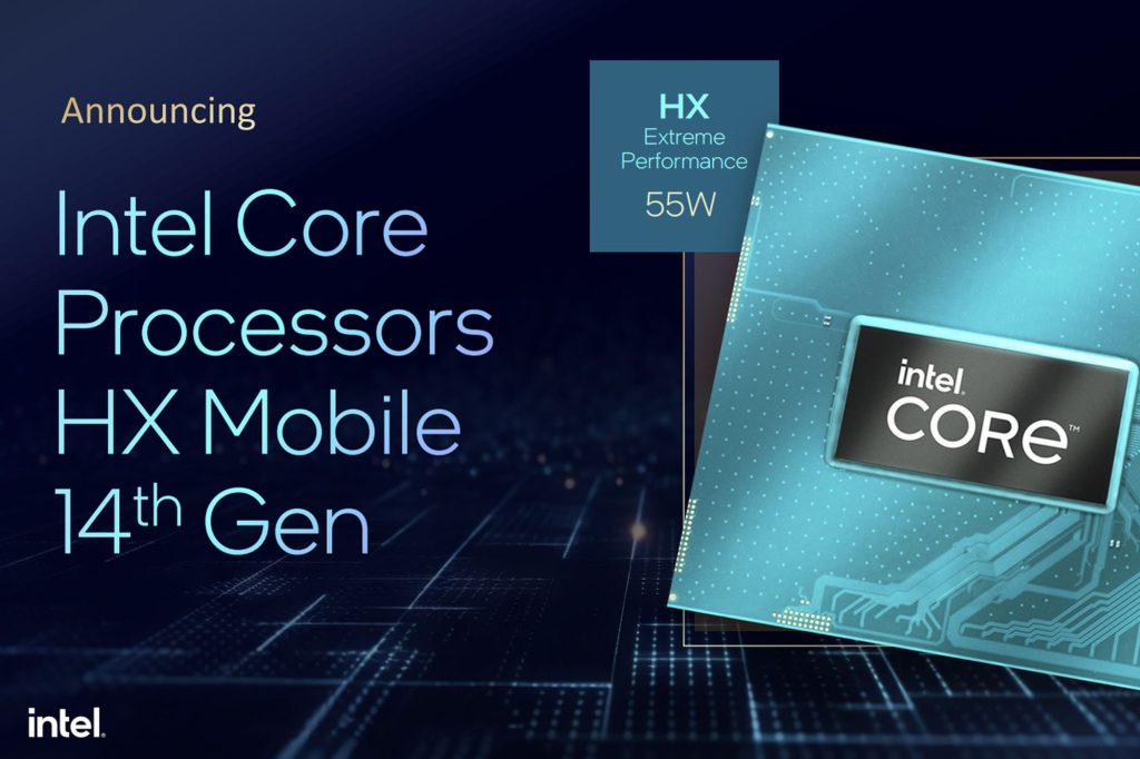 intel launches 14th gen mobile processors for 2024 gaming laptops