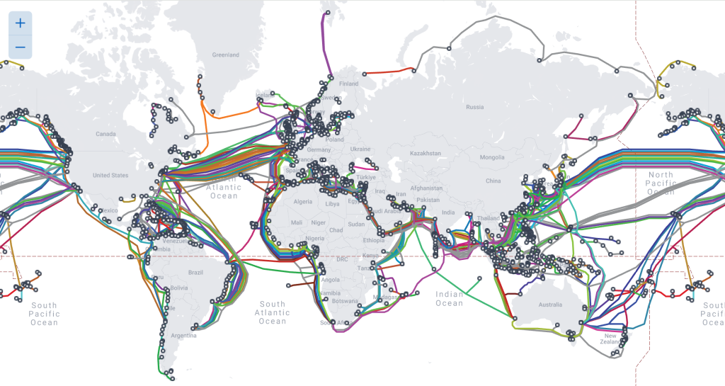 Unseen Vital The Intricate Network Of Undersea Internet Cables